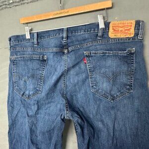 Levis 559 Relaxed Straight Jeans Mens 40x32 Medium Wash Blue Denim Pants